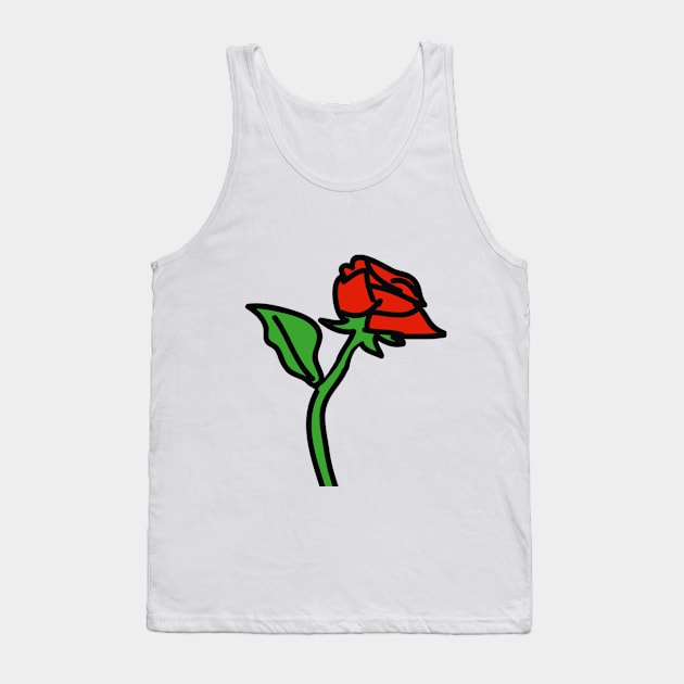 Rose Tank Top by epoliveira